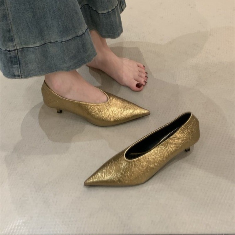 Women'S Shoes Temu - Jesień 2025 Nowe Eleganckie Półbuty Damskie
