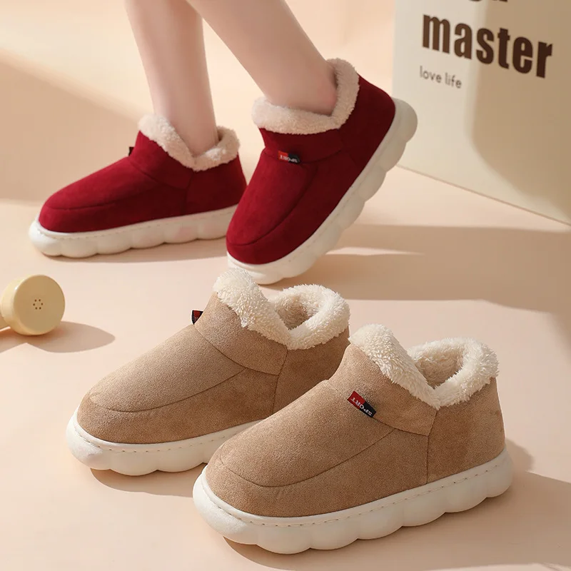 Women'S Shoes To Men'S Size - Zimowe, codzienne kapcie męskie 2025, damskie