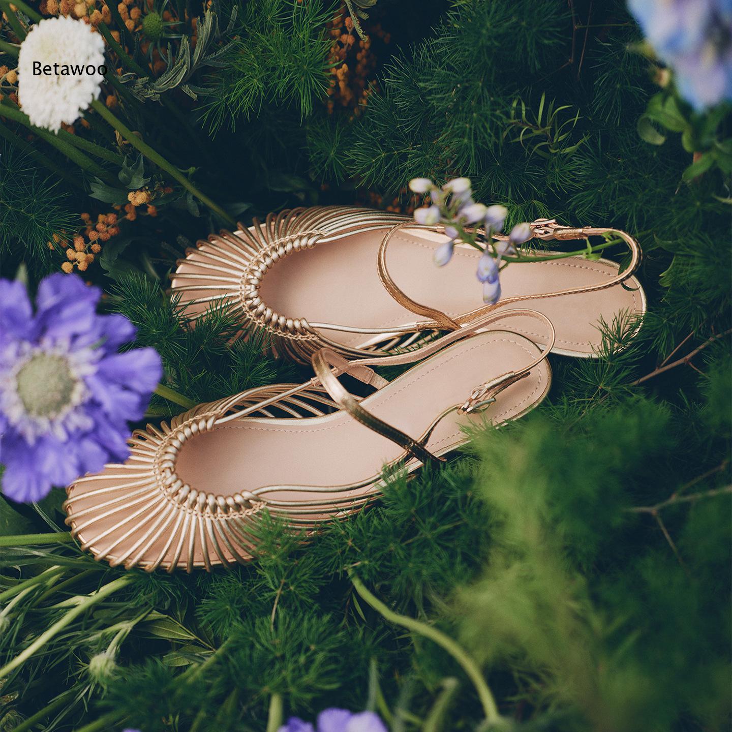 Damskie ręcznie tkane retro sa – Women'S Shoes Hands Free recenzja i cena