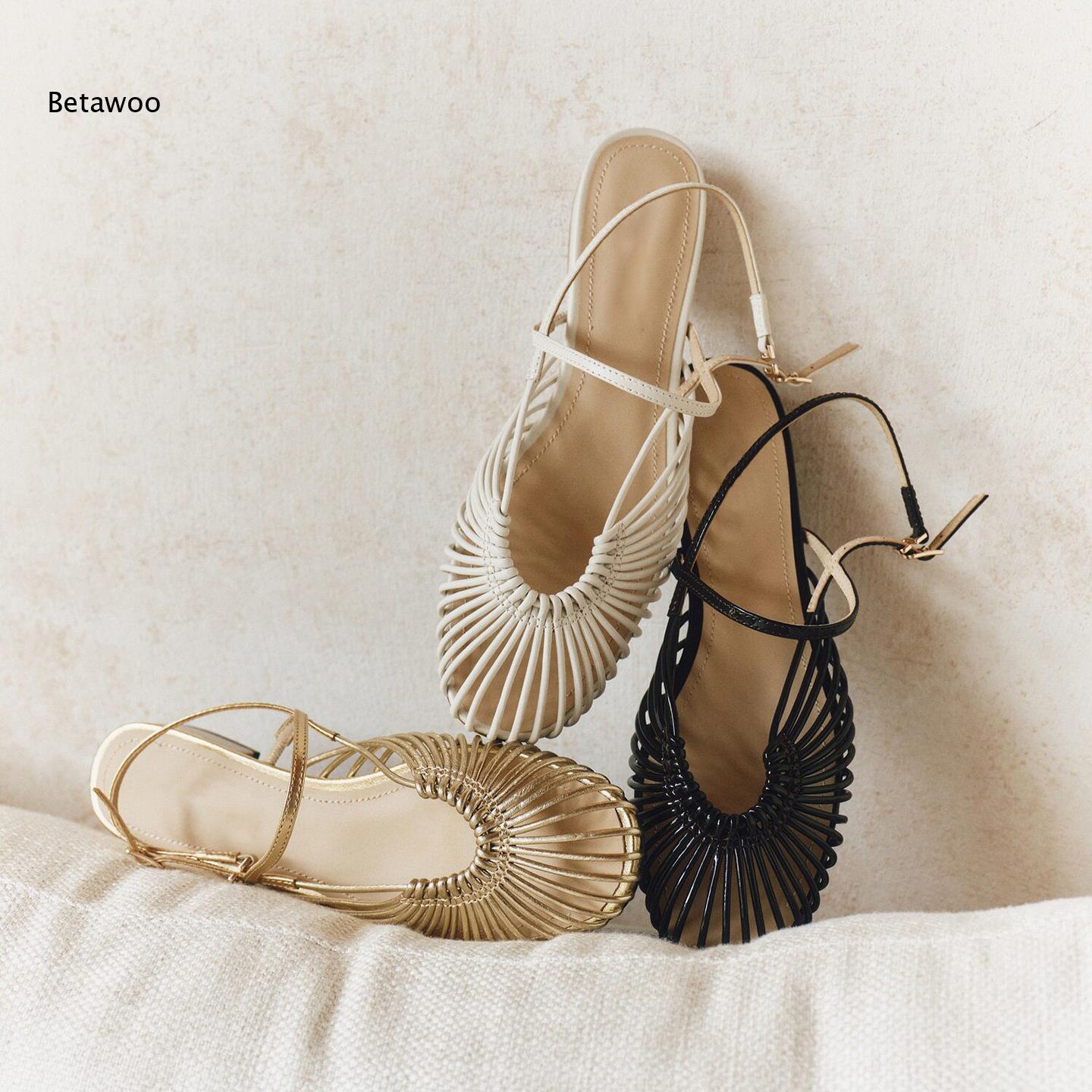 Damskie ręcznie tkane retro sa – Women'S Shoes Hands Free recenzja i cena