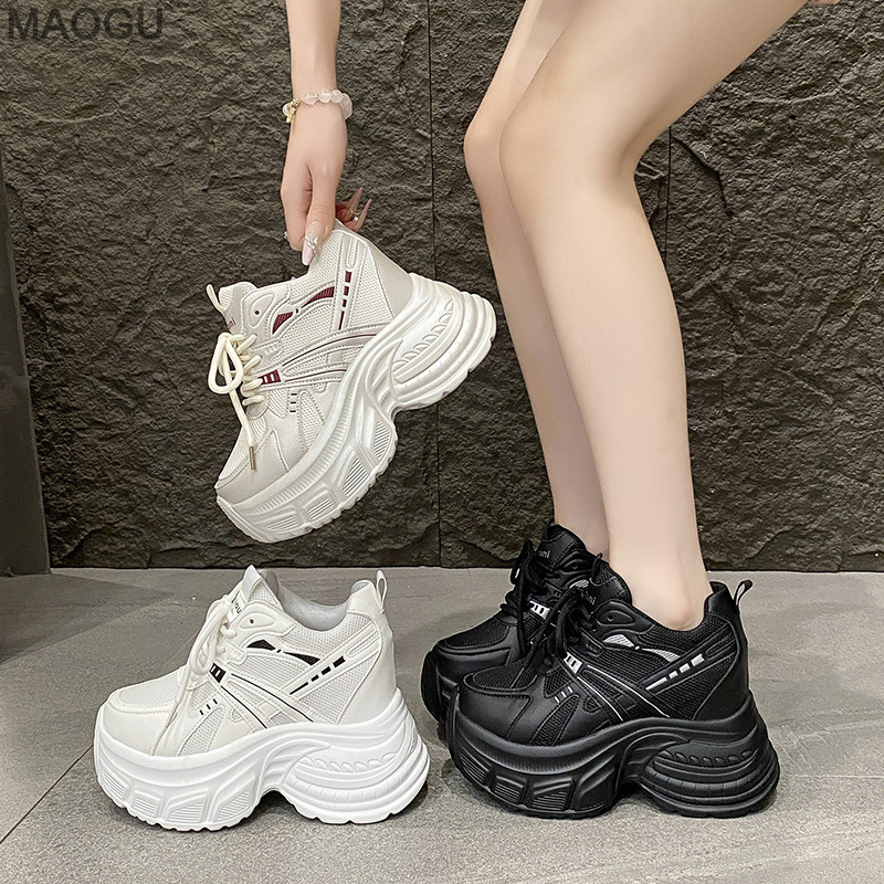 Damskie sneakersy na platformi – Women Shoes Size Chart recenzja i cena