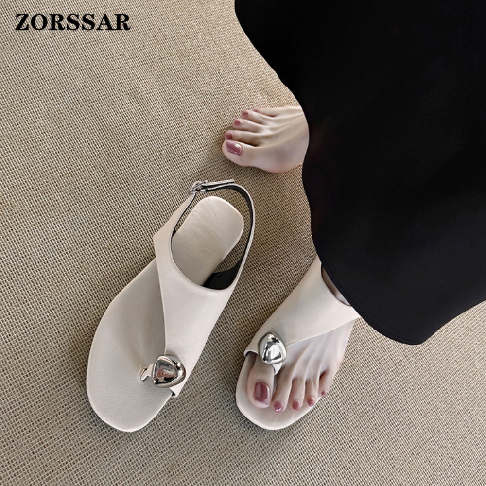 Damskie sandały japonki z praw – Thong Flat Sandal recenzja i cena
