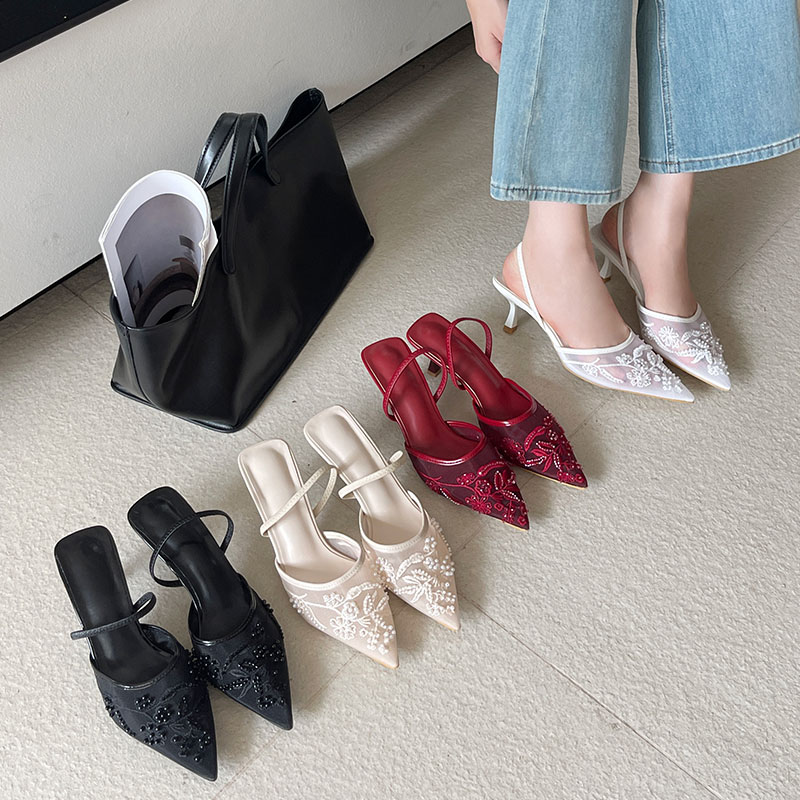 Eleganckie sandały slingback d – Women Shoes Brand recenzja i cena