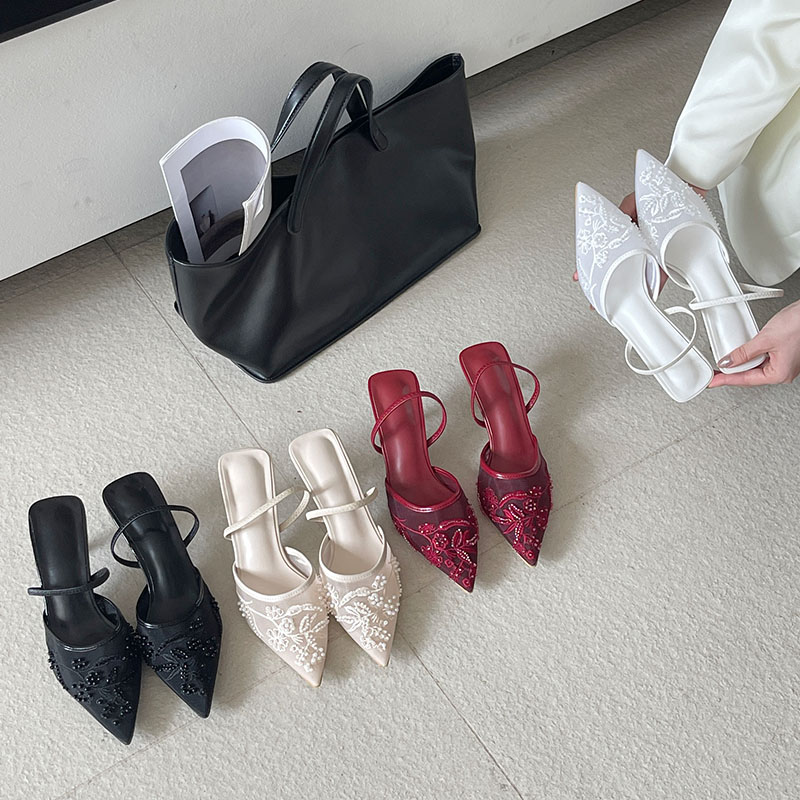 Eleganckie sandały slingback d – Women Shoes Brand recenzja i cena