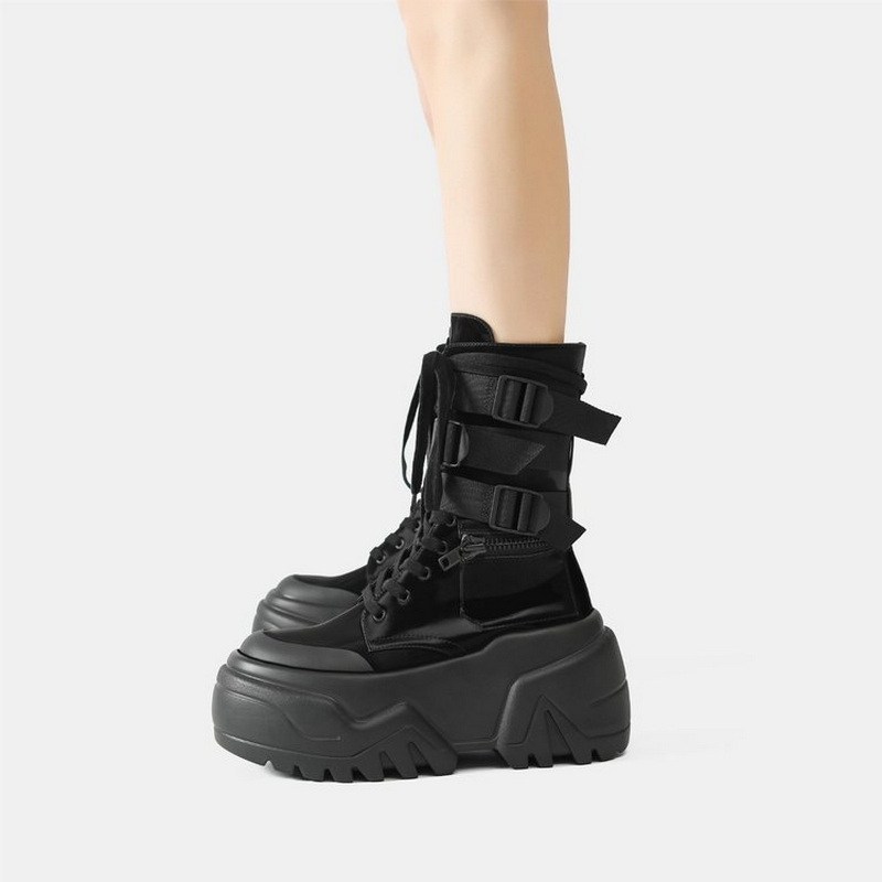 Modne damskie botki motocyklow – Women Shoes Size Chart recenzja i cena