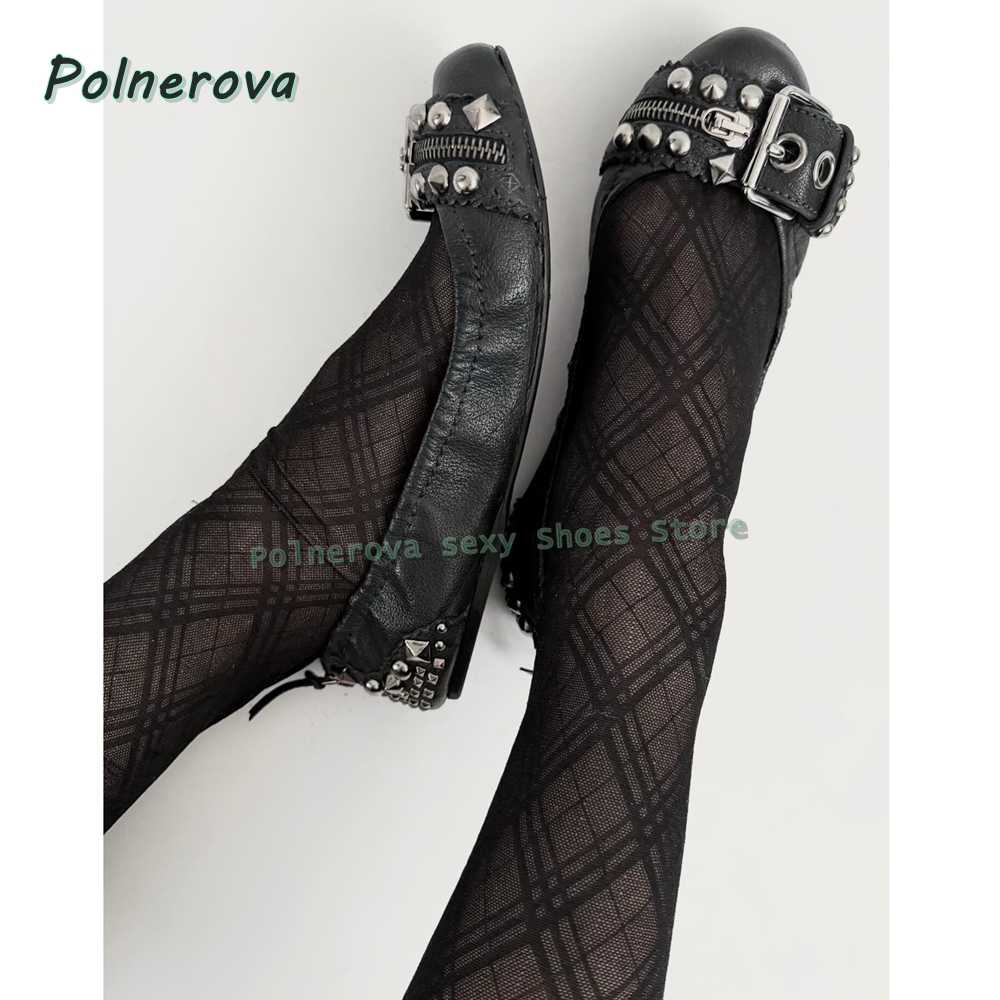 Buty Mary Jane z nitowaną klam – Women'S Shoes Large recenzja i cena
