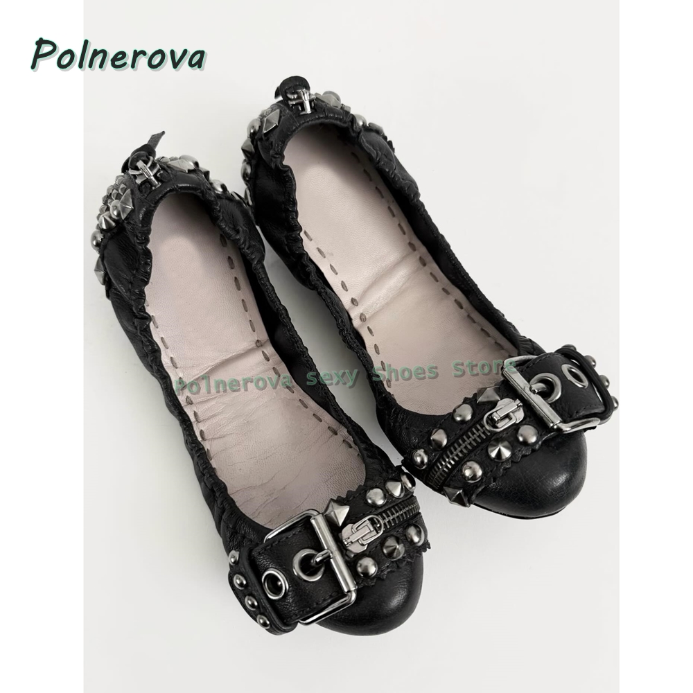 Buty Mary Jane z nitowaną klam – Women'S Shoes Large recenzja i cena