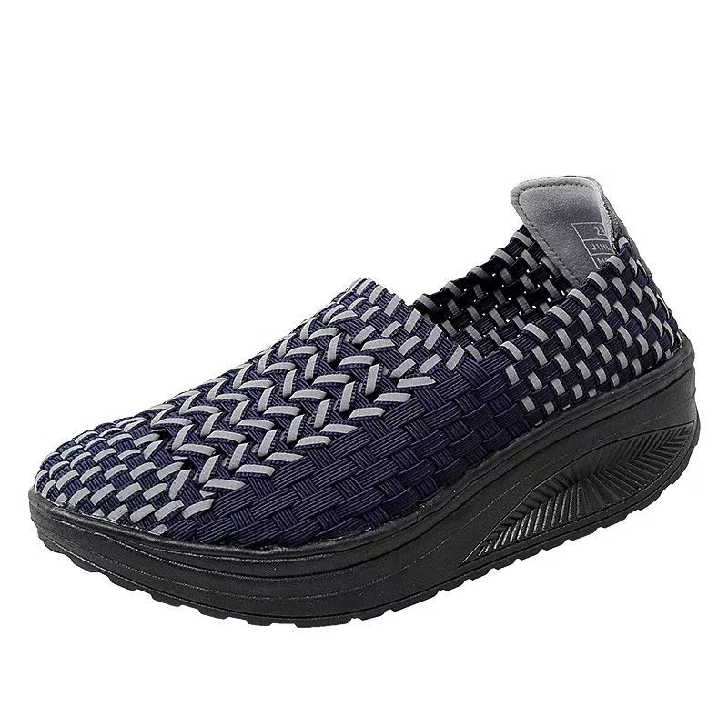 Damskie ręcznie tkane koturny, – Women'S Shoes Hands Free recenzja i cena