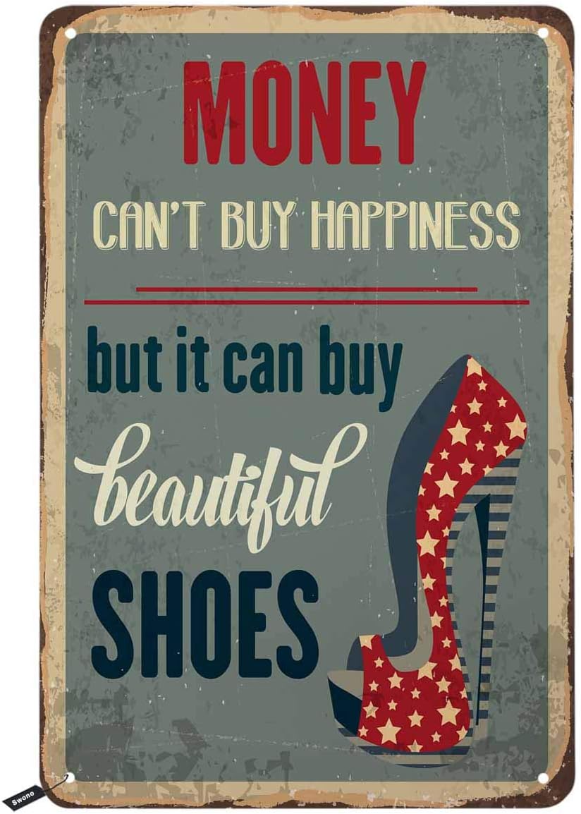 Tabliczki metalowe Swono Money – Women'S Shoes To Buy recenzja i cena